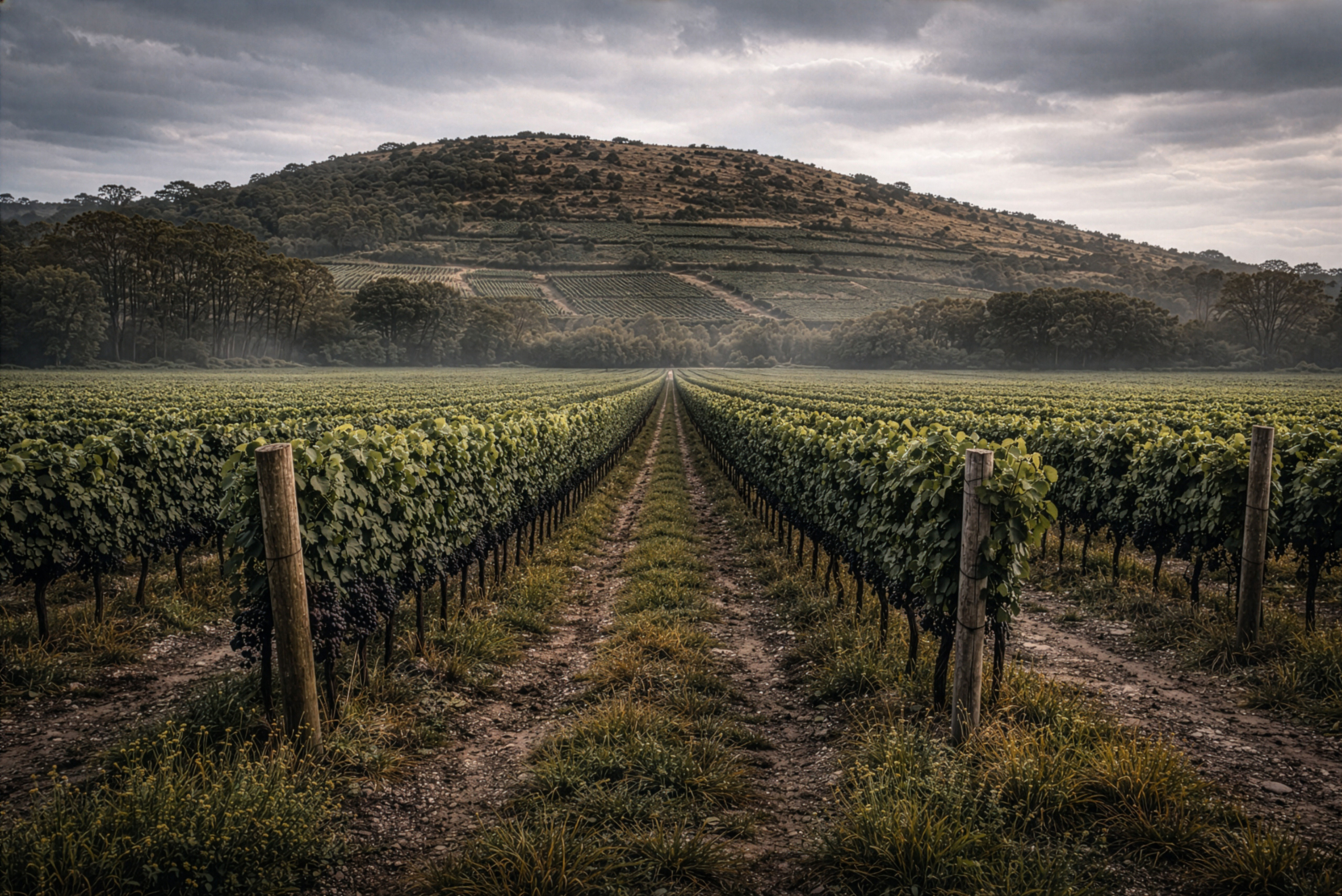 Viñedos en la Sierra de la Ballena