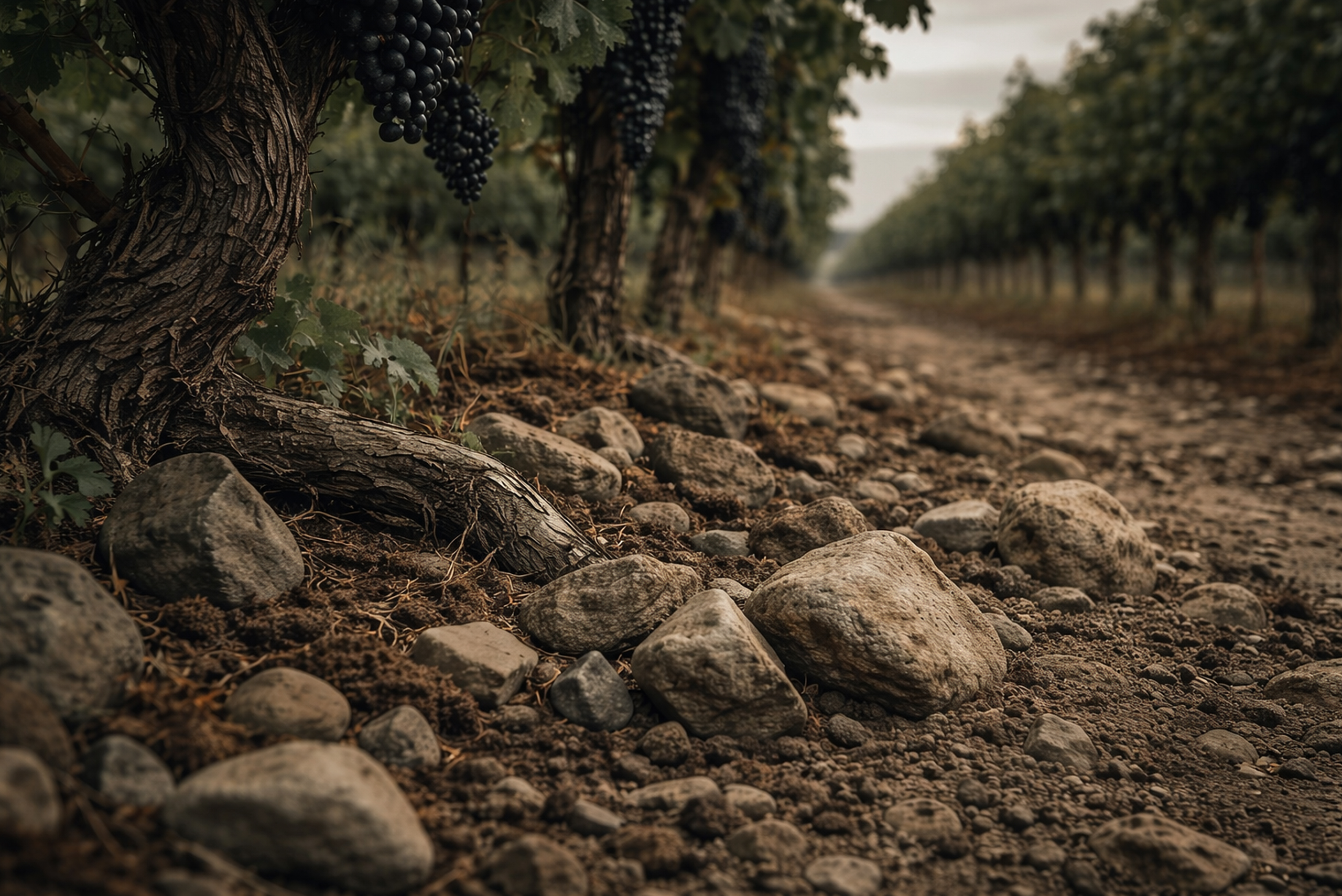 Viñedos en la Sierra de la Ballena